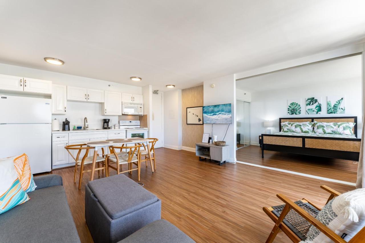 檀香山Waikiki Banyan W-Ocean Views With Free Parking!公寓 外观 照片