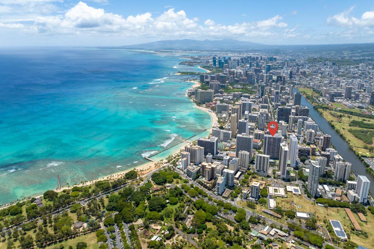 檀香山Waikiki Banyan W-Ocean Views With Free Parking!公寓 外观 照片