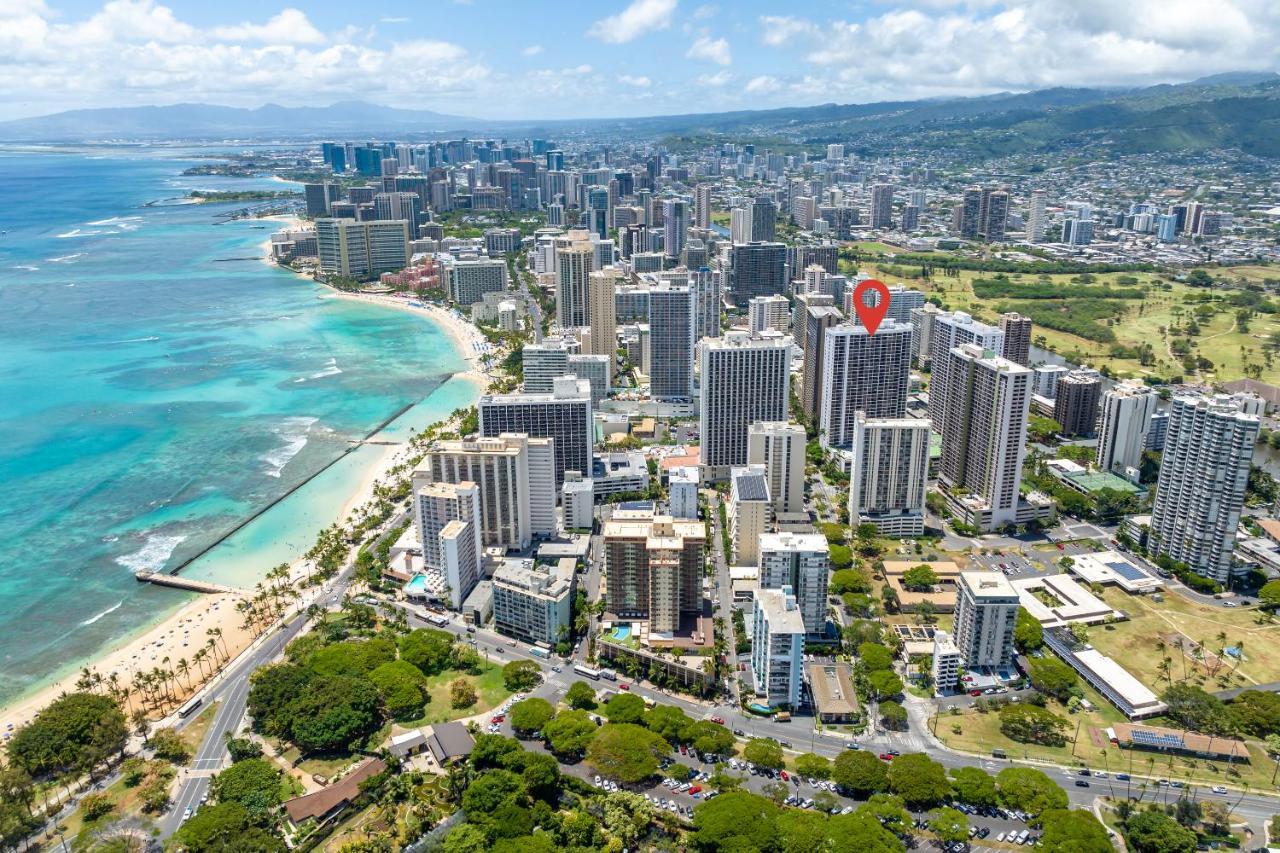 檀香山Waikiki Banyan W-Ocean Views With Free Parking!公寓 外观 照片