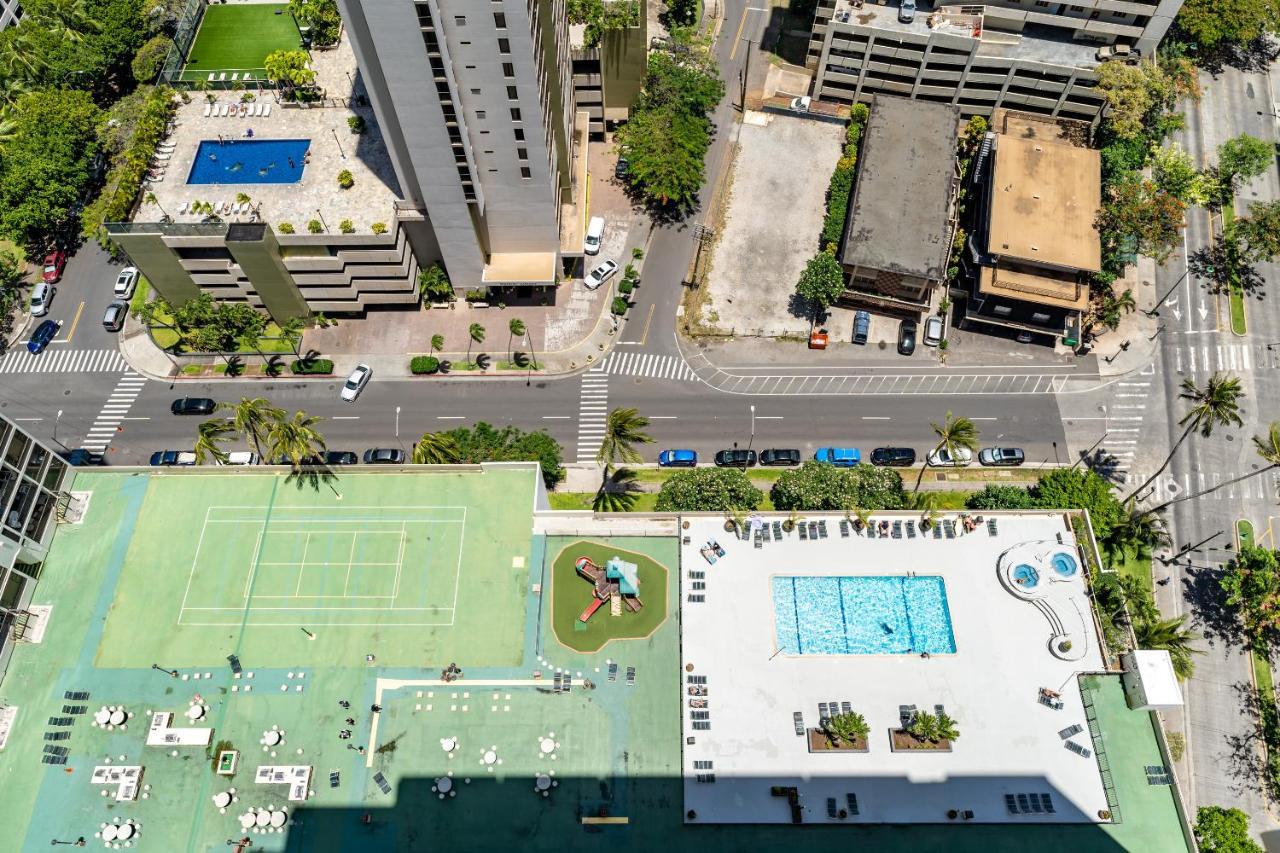 檀香山Waikiki Banyan W-Ocean Views With Free Parking!公寓 外观 照片